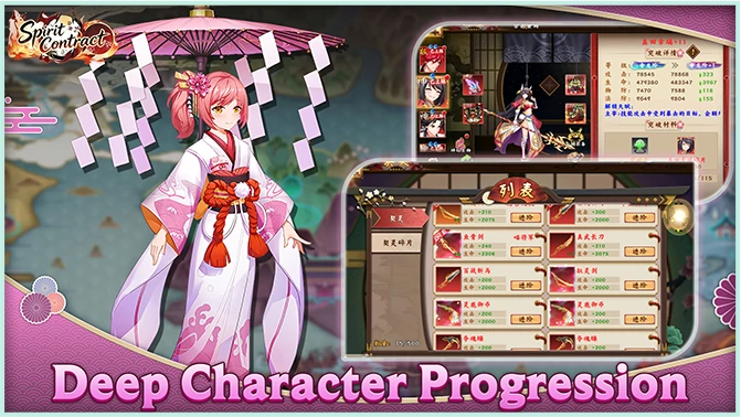 Deep Character Progression